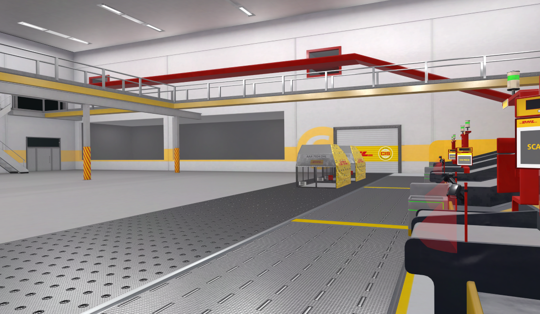 DHL warehouse