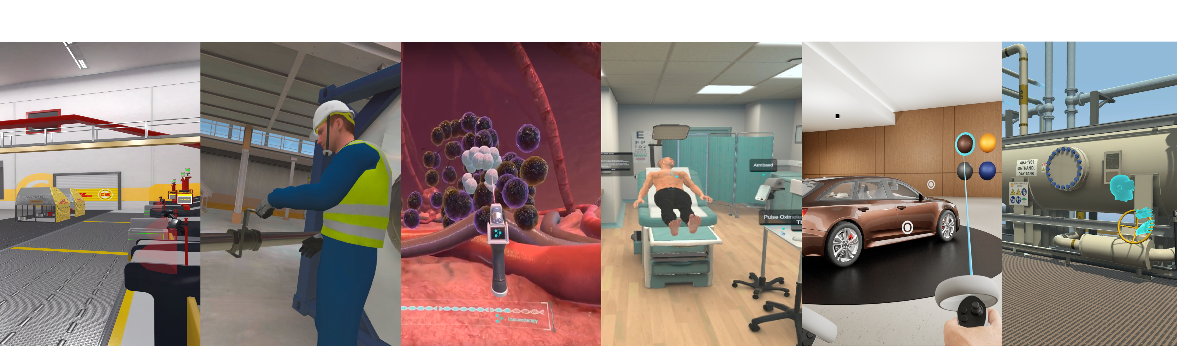 VR use cases for a variety of industries