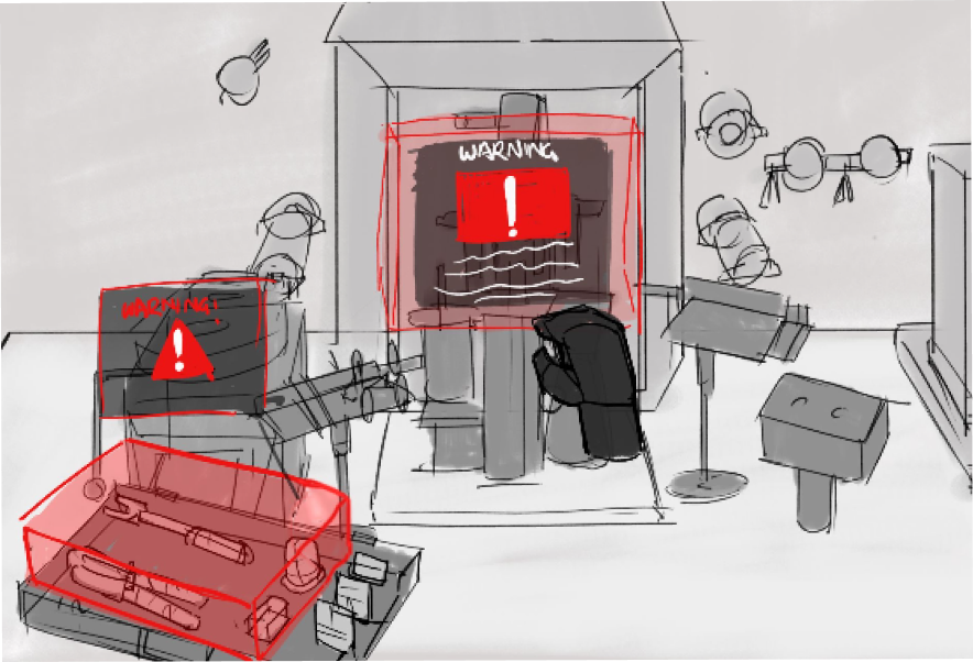 Pharma VR sketch