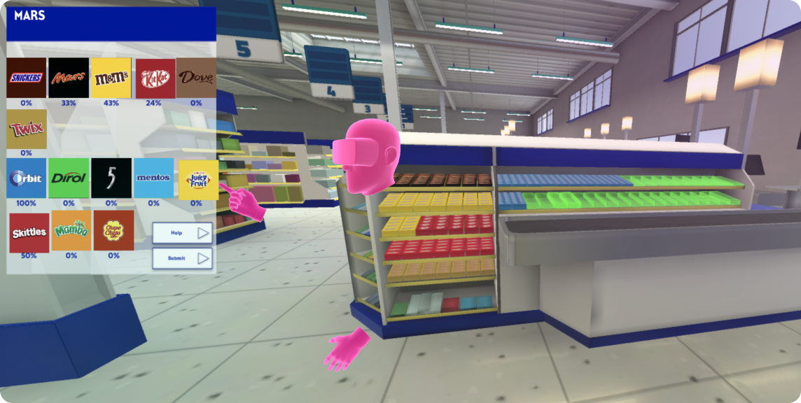 mars the perfect store VR app