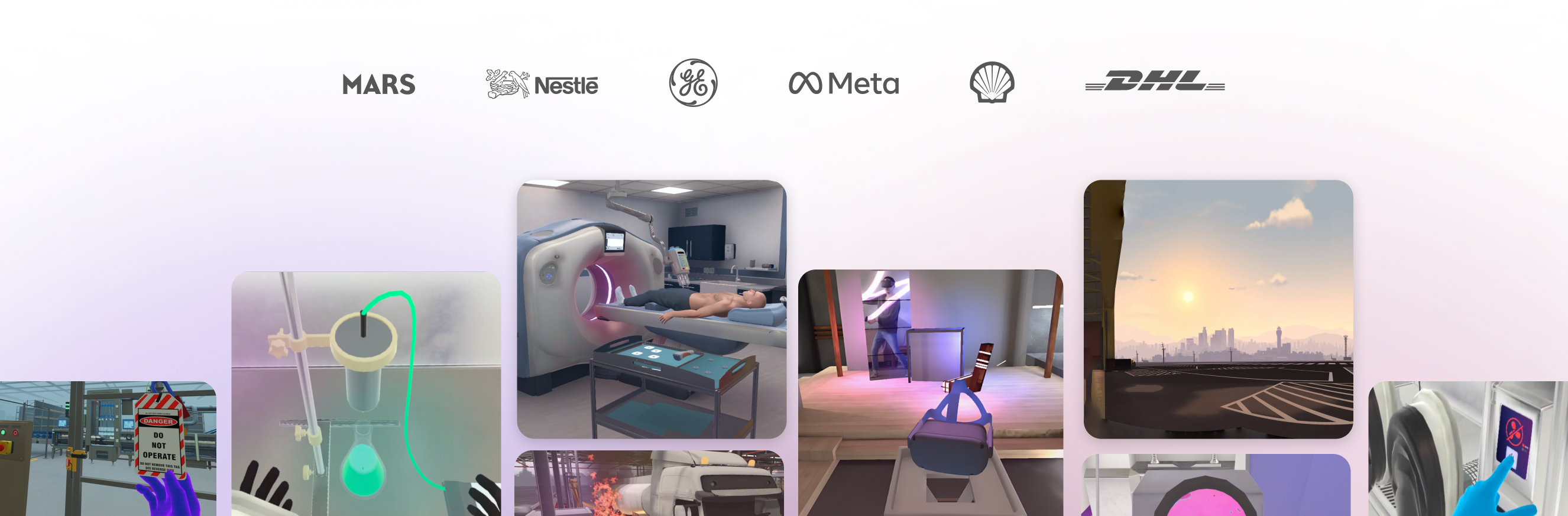 VR training apps showcase