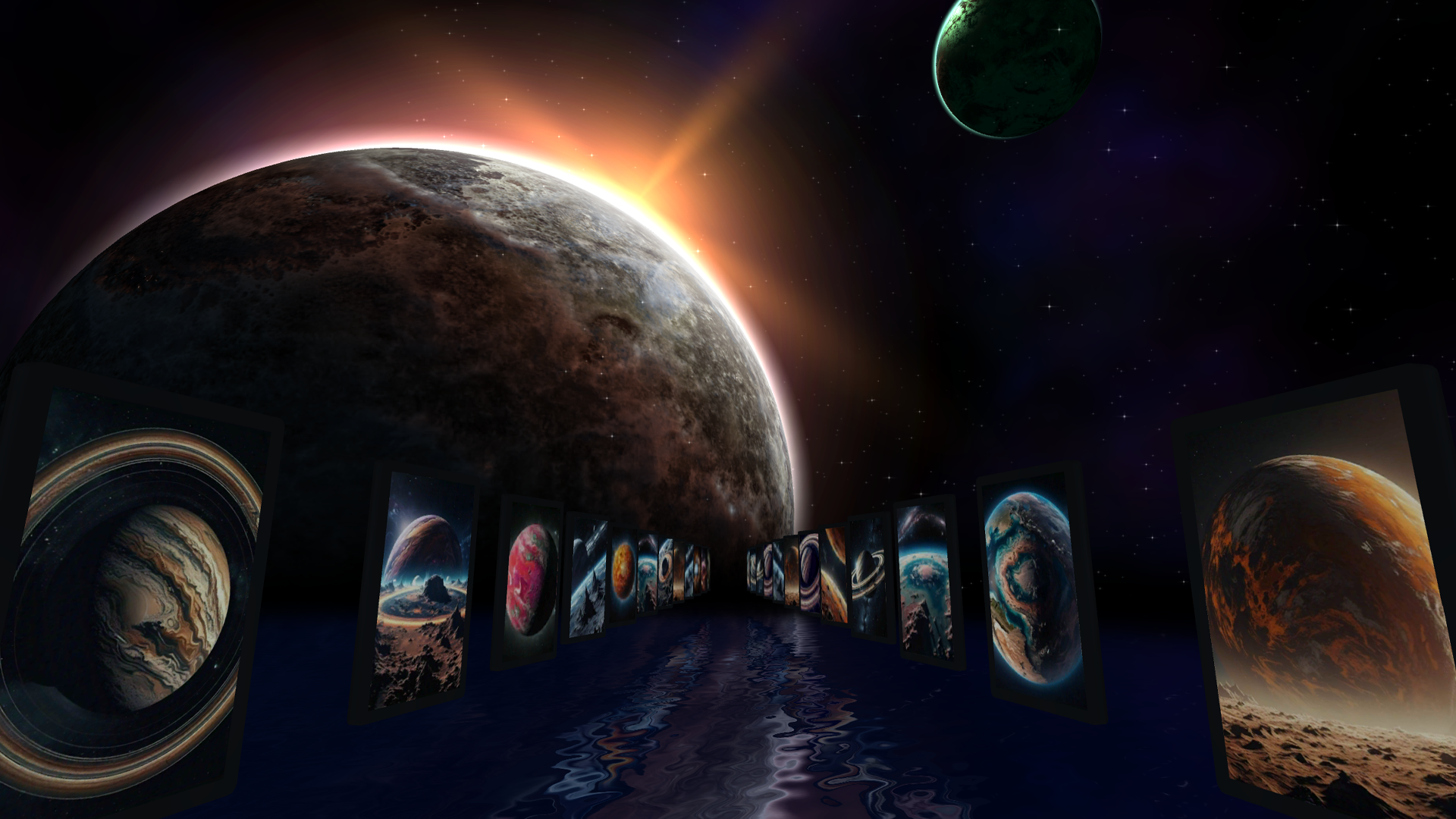 Screenshot from Liminal VR 'Samsara' application