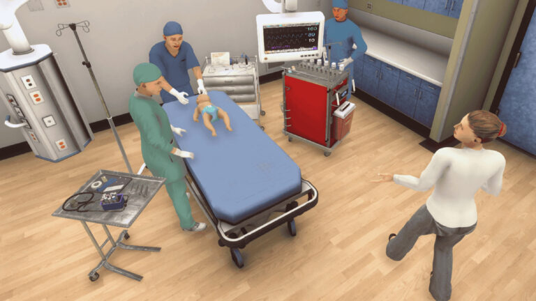 Resuscitation VR for Paediatrics - Bronchiolitis